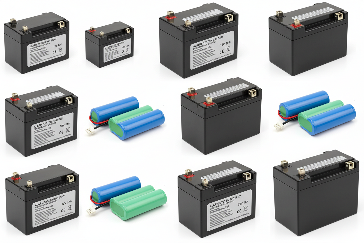 Batterie per Antifurto e Allarme