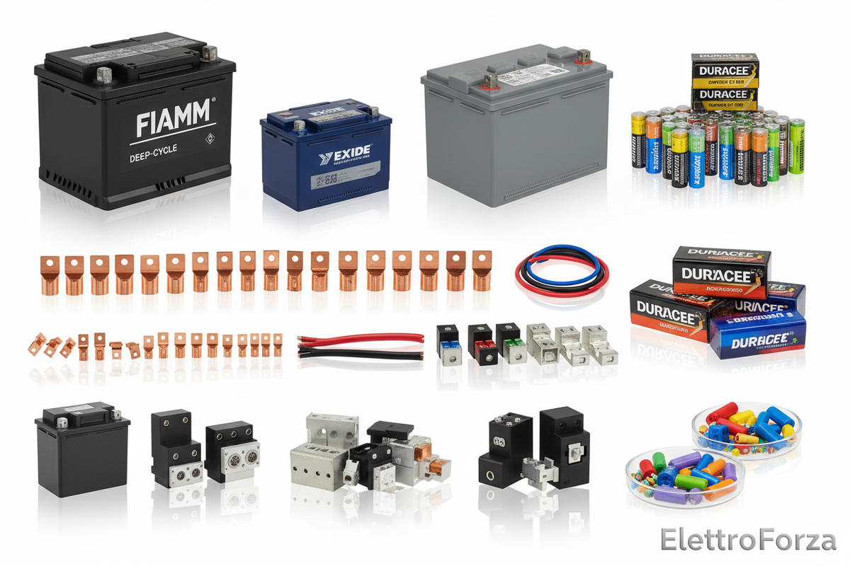 Batterie e Componenti Elettrici - Catalogo Completo | Battery24.it