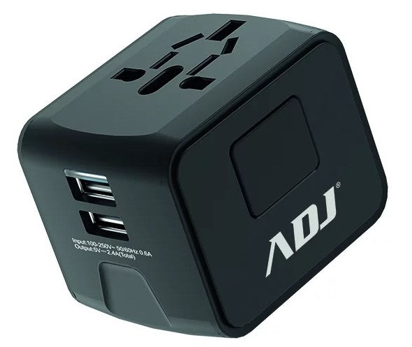 ADATTATORE UNIVERSALE TRAVEL BK ADJ