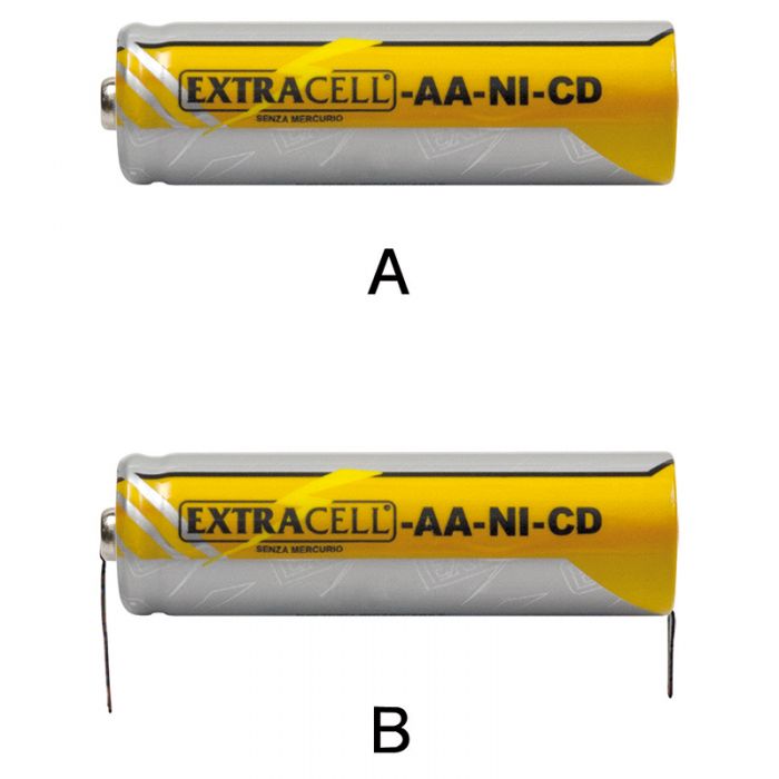 BATTERIA NI-CD 1,2V 900MAH AA LAMELLA