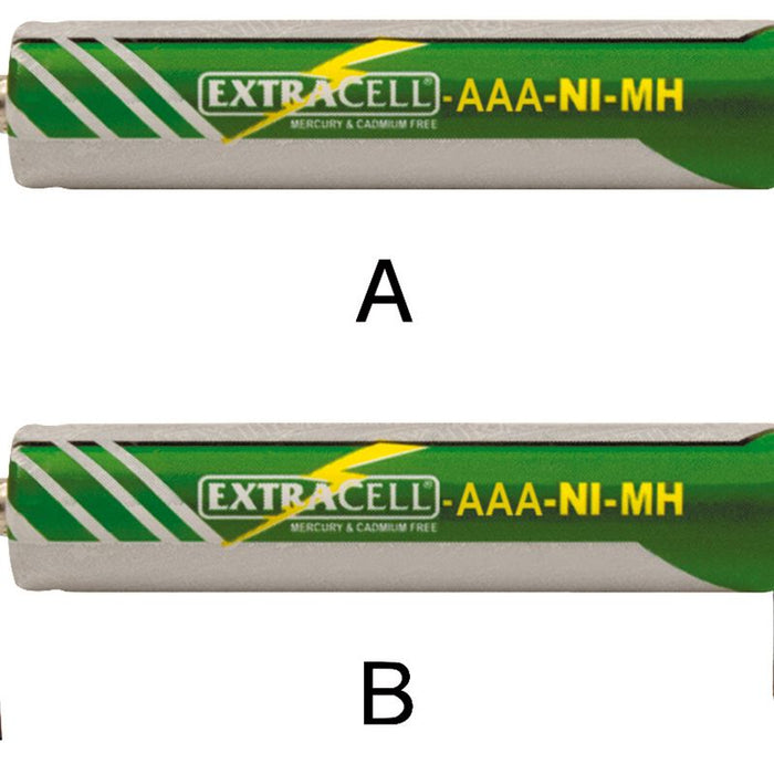 Batteria Extracell Ni-MH 1,2 V 1000 mAh AAA con lamelle - MPN 30/00275-00