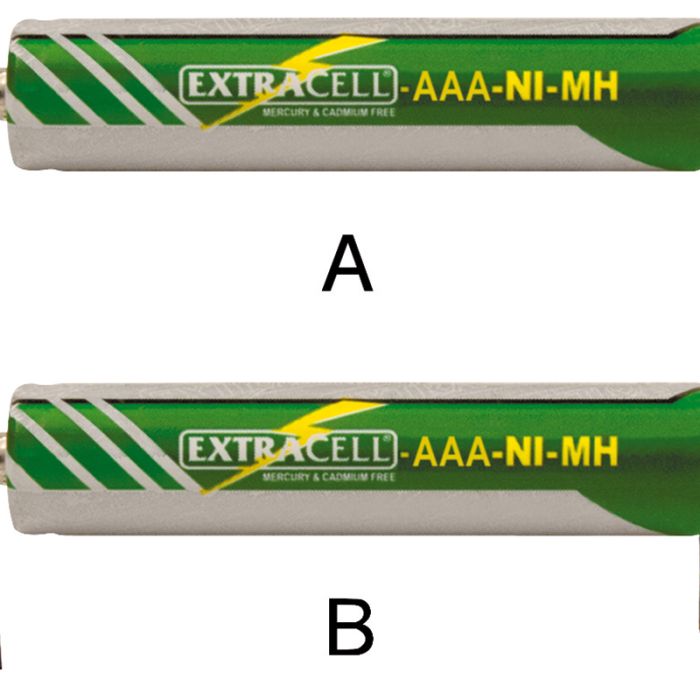 Batteria Extracell Ni-MH 1,2 V 700 mAh AAA con lamelle - MPN 30/00289-00