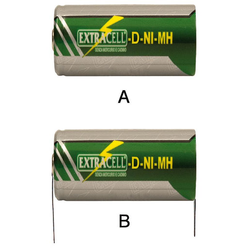 Batteria Extracell Ni-MH 1,2 V 8000 mAh D senza terminali - MPN 30/00422-00