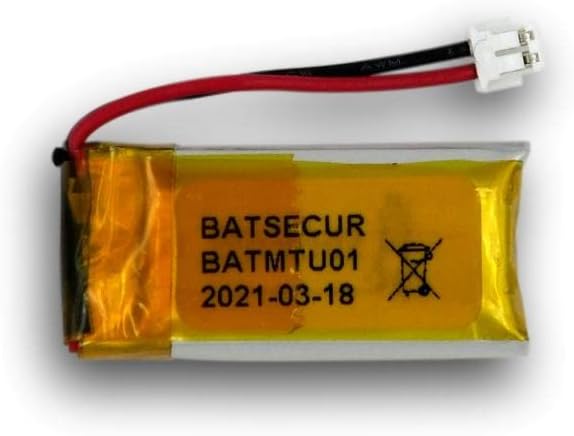 Batteria Antifurto Litio LiPo BATSECUR BATMTU01 3,6V 200mAh