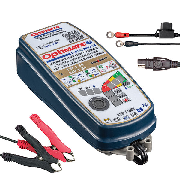 CHARGER OPTIMATE 6 12V/6A-24V/3A