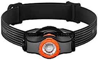 LED LENSER MH5 FRONTALE RIC BLACK/ORANGE