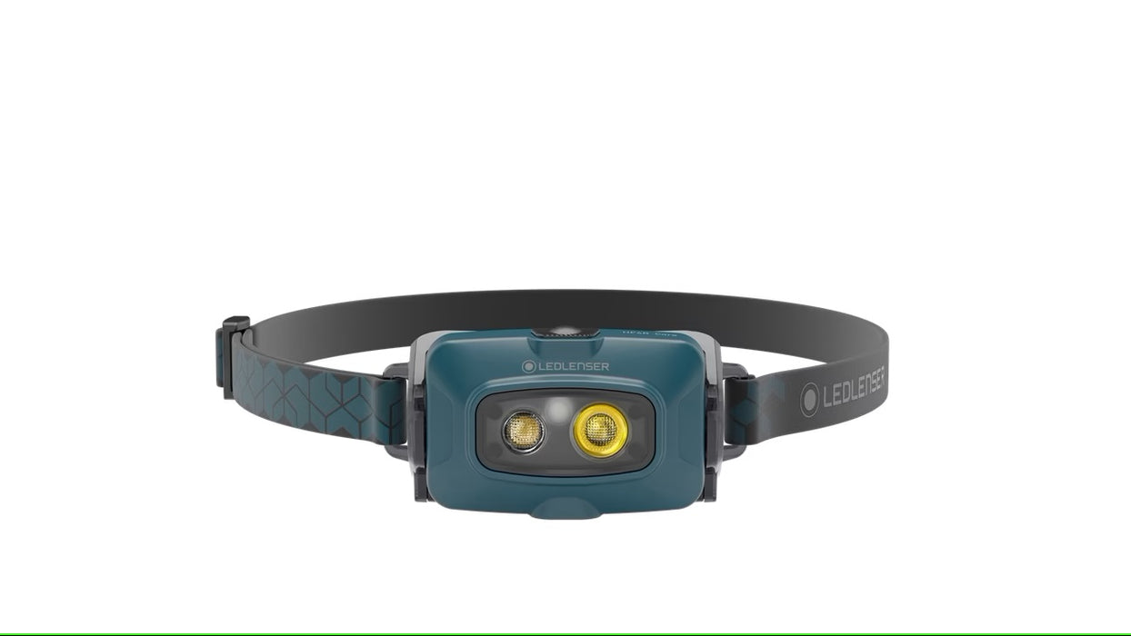 LED LENSER HF4R CORE BLU PETROLIO BOX