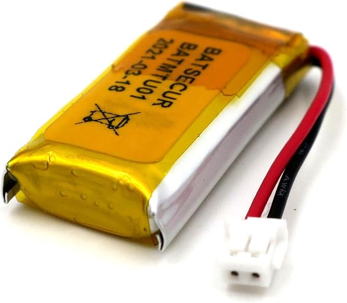 Batteria Antifurto Litio LiPo BATSECUR BATMTU01 3,6V 200mAh