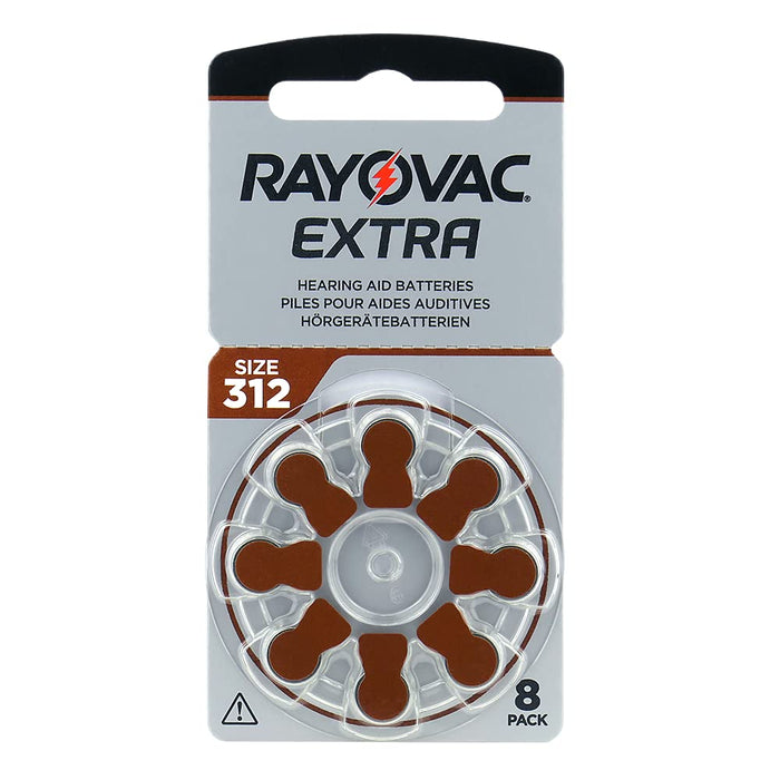 RAYOVAC 312 HEARING AID BATTERY
