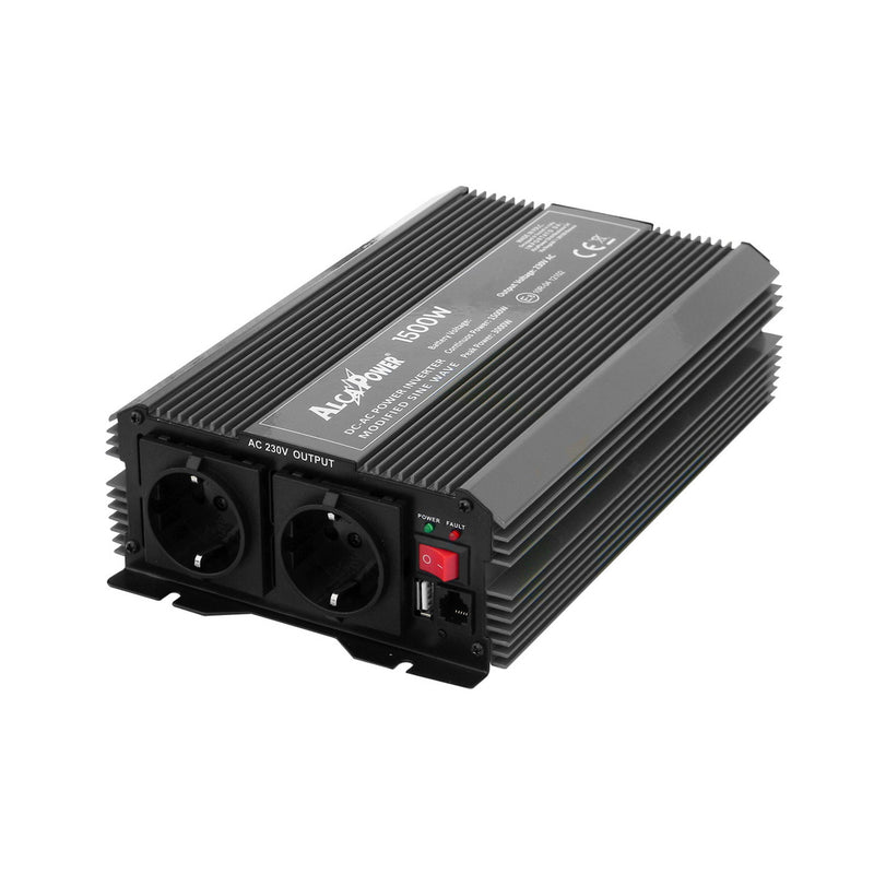 Inverter Soft Start 1500W Input 12V DC Out 230V AC