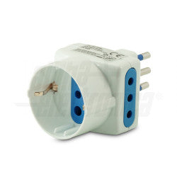 adatt. da spina 10a a 2pr 10a+