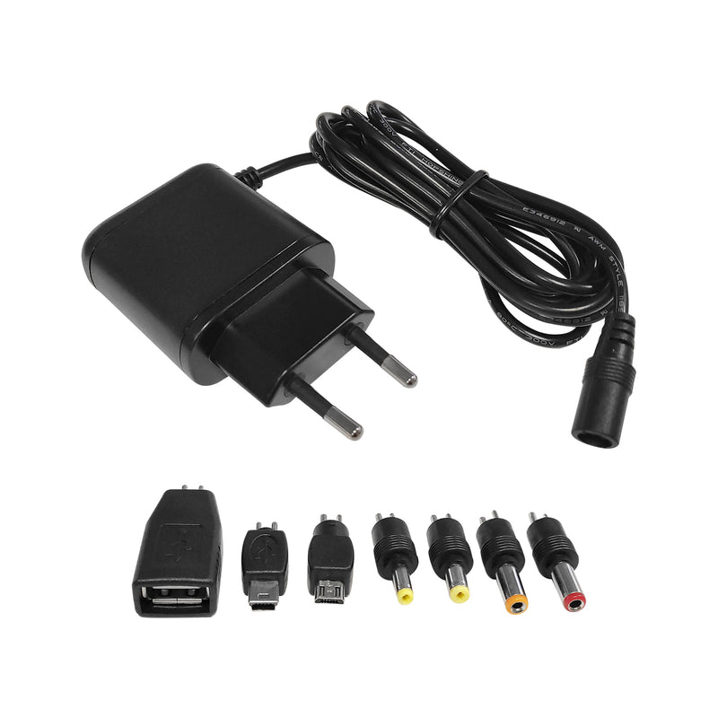 ap5a alimentatore switching 5v 2.5a 6 plug/usb/mini usb