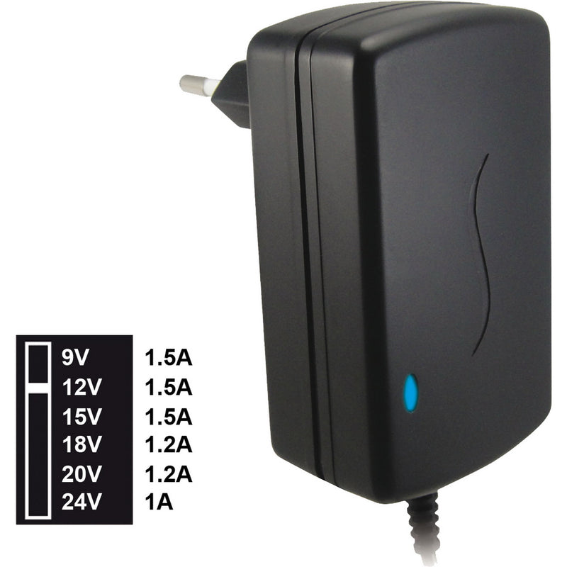 ap924w alimentatore switching 9-12-15-18-20-24 vdc 1.5a