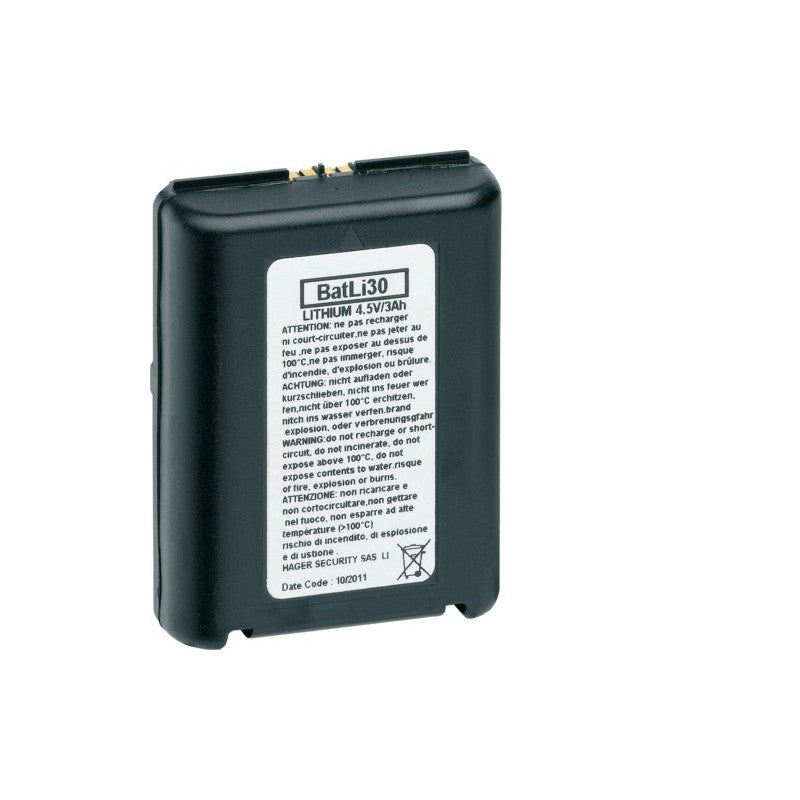 batli30 batteria per antifurto litio 4,5v 3 ah