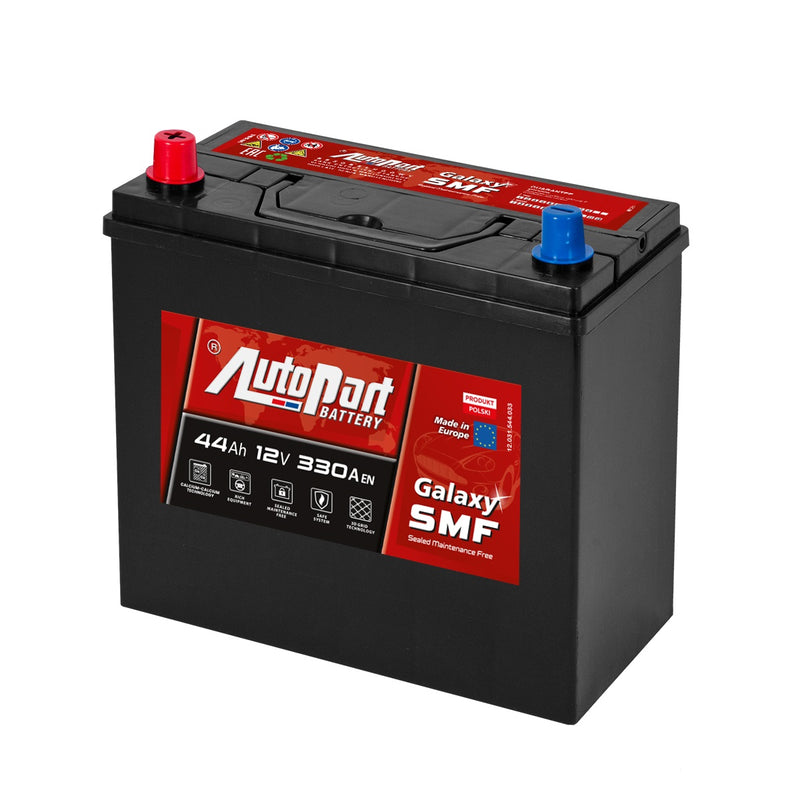 batteria autopart 12v 44ah 330a pos sx