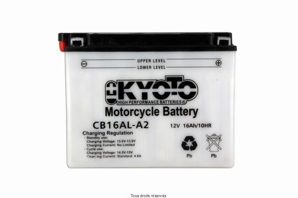 batteria moto kyoto yb16al-a2