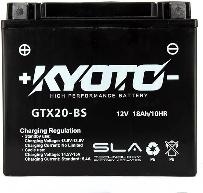 batteria moto kyoto ytx20-bs