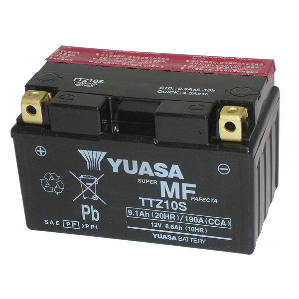 batteria moto yuasa ttz10s