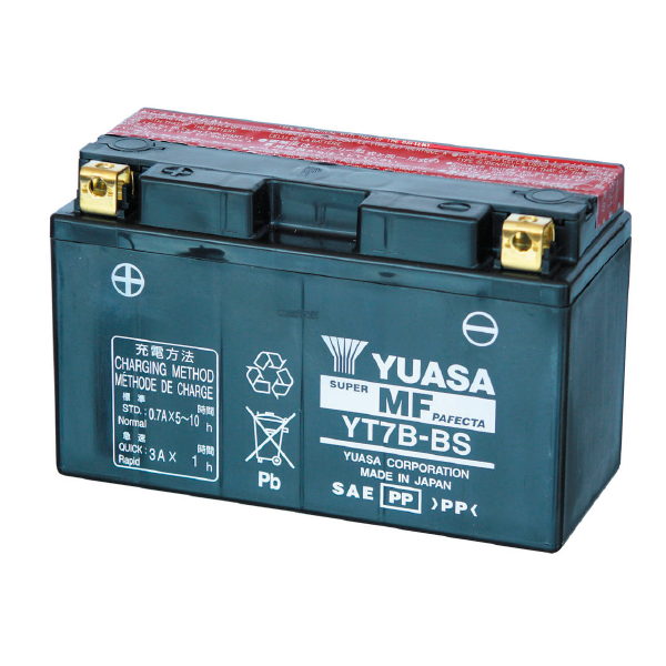 batteria moto yuasa yt7b-bs
