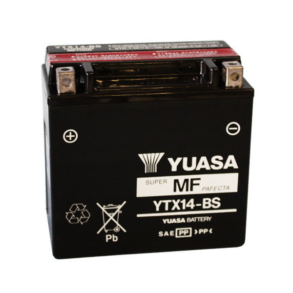batteria moto yuasa ytx14-bs
