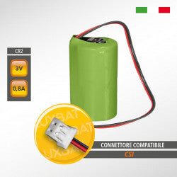 batteria per antifurto litio cr2 3v csi panasonic