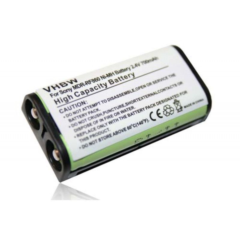 batteria per sony mdr-rf860 700mah