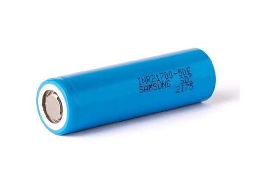 batterie samsung inr21700-50e 5000mah + lamelle