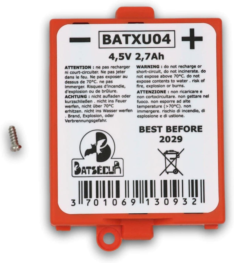 batxu04 batteria per antifurto alcalina rxu04x