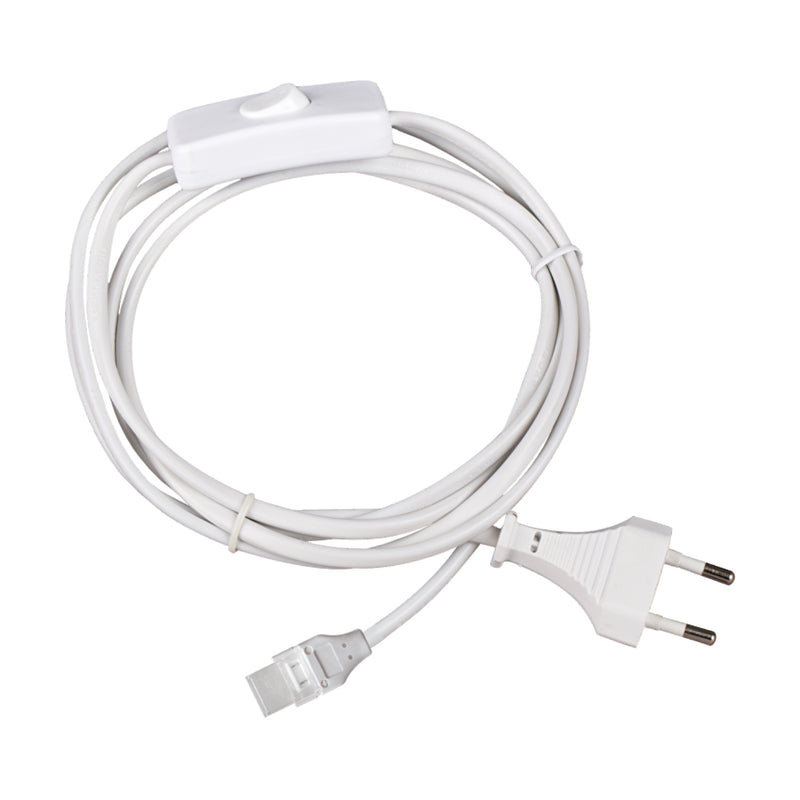 ca220sw cavo spina 1m per strisce led 220v con interruttore