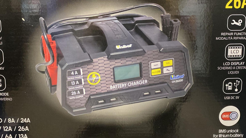 caricabatterie ch-26000 unibat