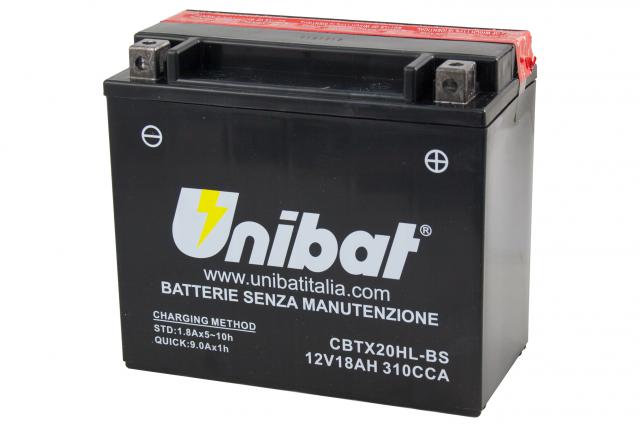 BATTERIA MOTO UNIBAT BMCBTX20HLBSU