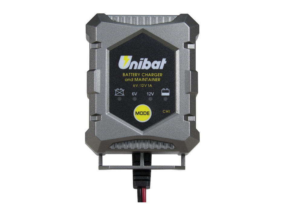Caricabatterie Mantenitore Unibat 1Ah 6V/12V