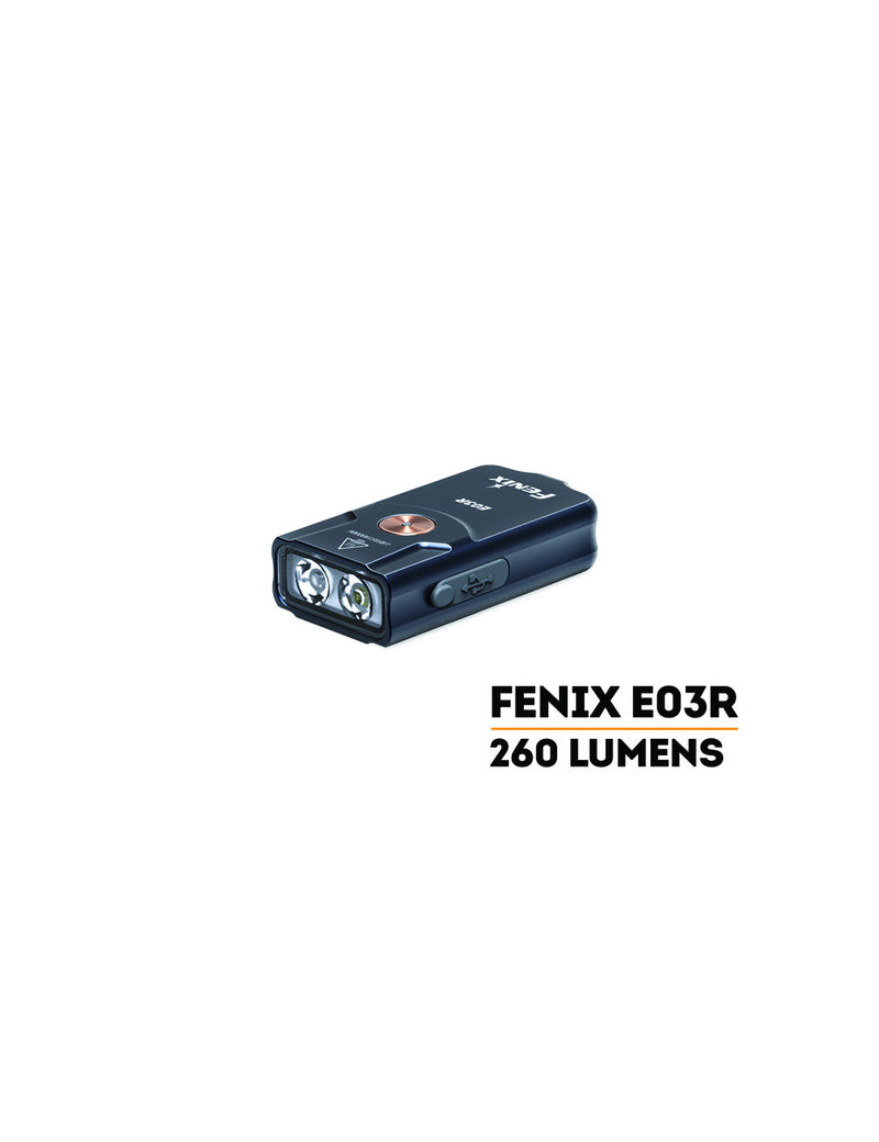 fenix all-metal flash light tascabile