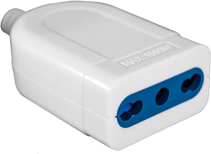 imperia presa bipasso 10/16a bianca