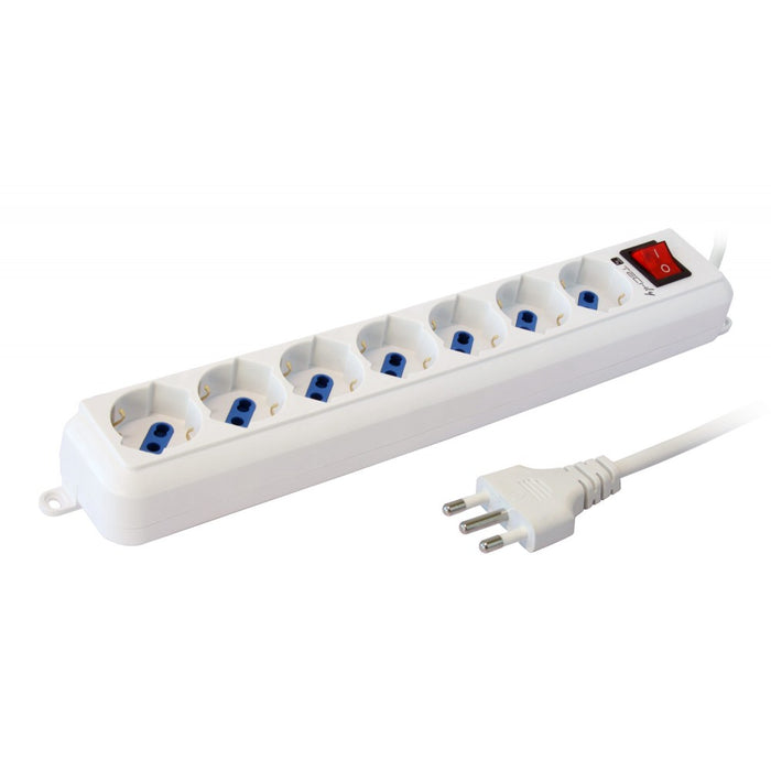 MULTIPRESA 7P IT/SCHUKO CAVO 3MT