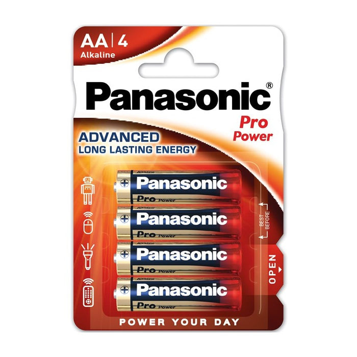 PILA ALCALINA PANASONIC FORMATO AA BLIST 4PZ.