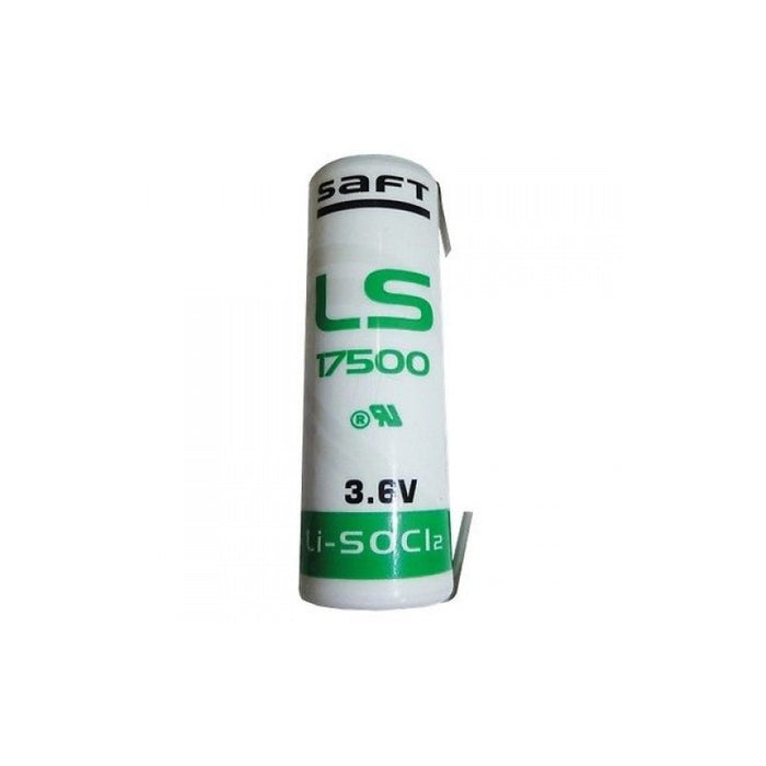 SAFT 3.6V LITHIUM BATTERY A 17500 SIZE WITH TABS