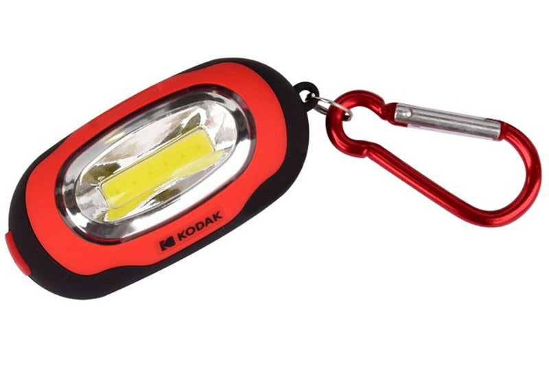mini torcia kodak led flashlight 1w 50 lumens rossa portatile handy 50