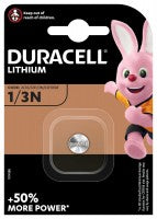 pila al litio bottone duracell 3v formato 1/3n