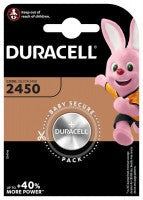 pila al litio bottone duracell 3v formato cr2450