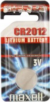 pila al litio bottone maxell 3v cr2012