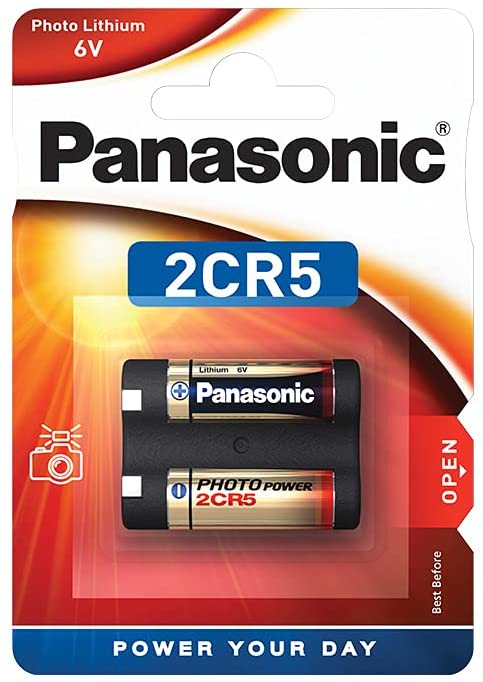 pila al litio panasonic 6v formato 2cr5m