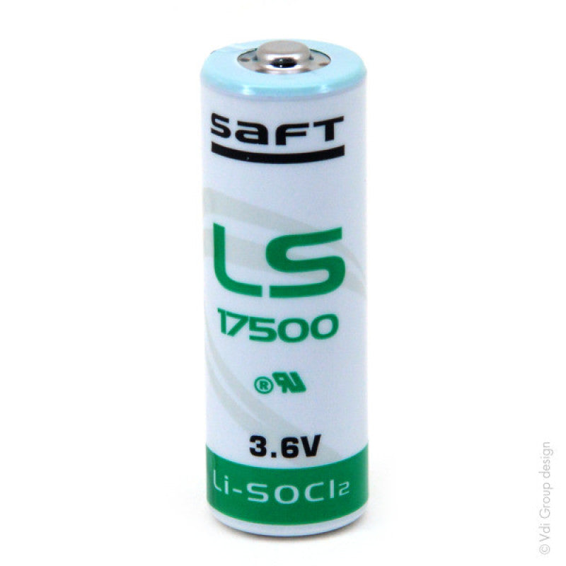 Pila al Litio SAFT 3,6V 2Ah Formato A 17500