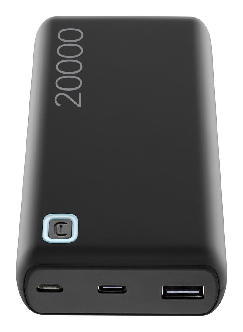 powerbank cellularline 20000 nero