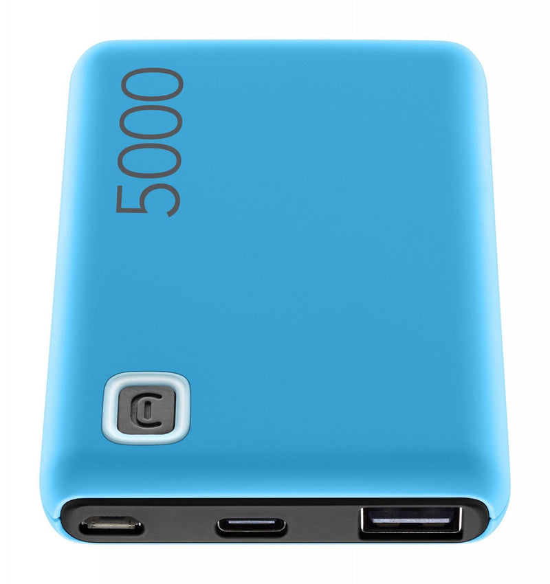 powerbank cellularline 5000 blu