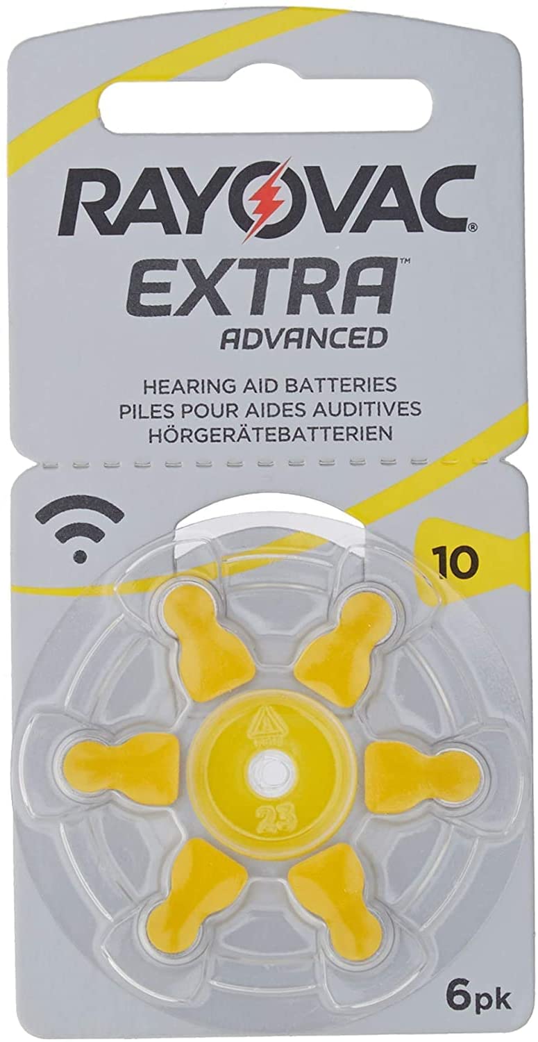 PILA PER APPARECCHIO ACUSTICO RAYOVAC 10