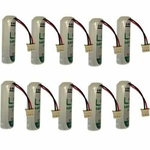 Batteria Litio SAFT 3,6V 2,6Ah AA LS14500 Compatibile Tecnoalarm - Pack 10 Pezzi