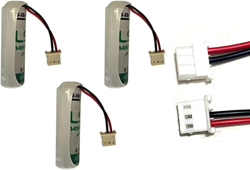 saft batteria litio 3,6 v compatibile antifurto allarme tecnoallarm tecnoalarm (3 pezzi)