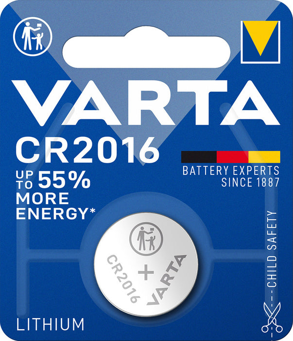 PILA LITIO VARTA CR2016
