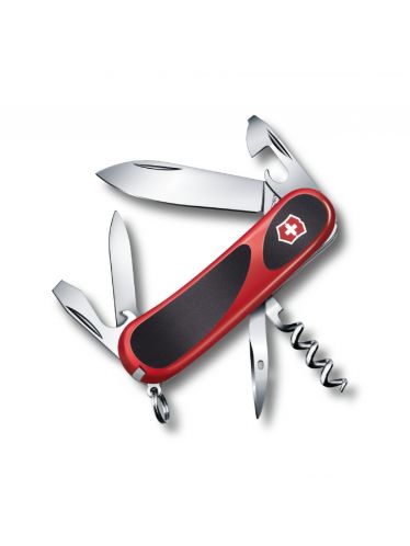 victorinox - coltello multiuso evogrip nred/black
